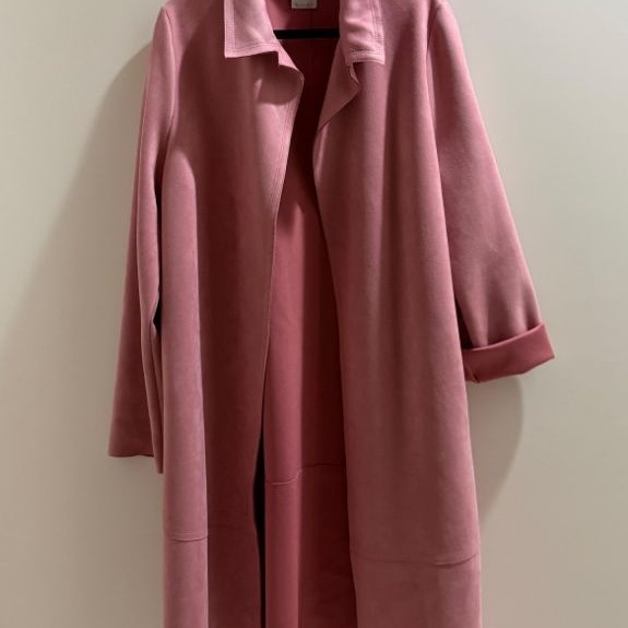 Zara Suede Jacket - Pink
