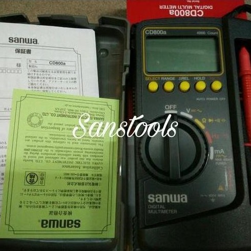 JIDZRUN SANWA CD800A DIGITAL MULTIMETER JAPAN QUALITY