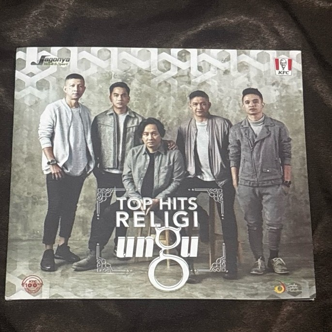 [BA] CD ALBUM UNGU BAND TOP HITS RELIGI UNGU ORIGINAL