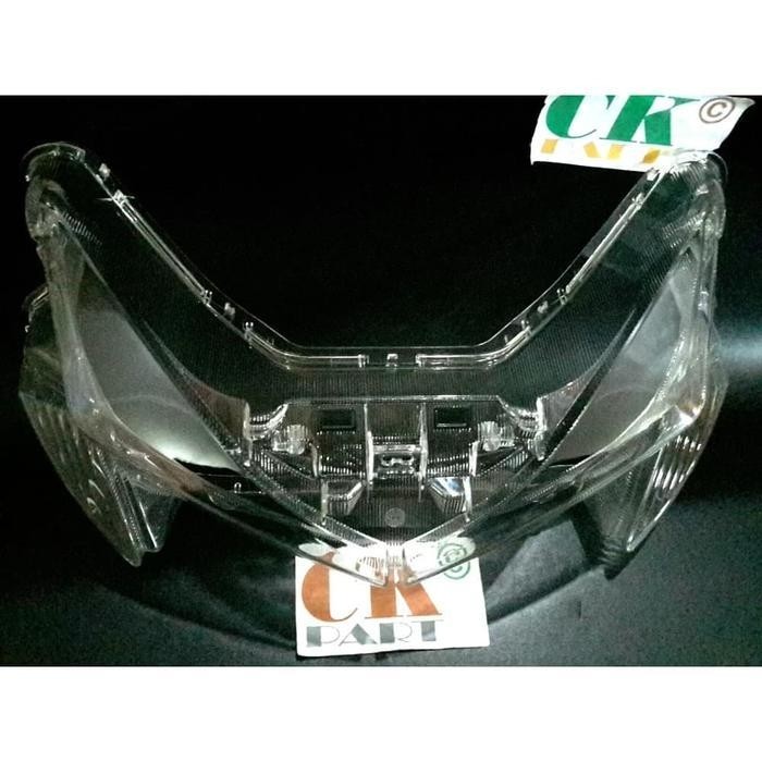 MIKA KACA LAMPU DEPAN YAMAHA AEROX 155