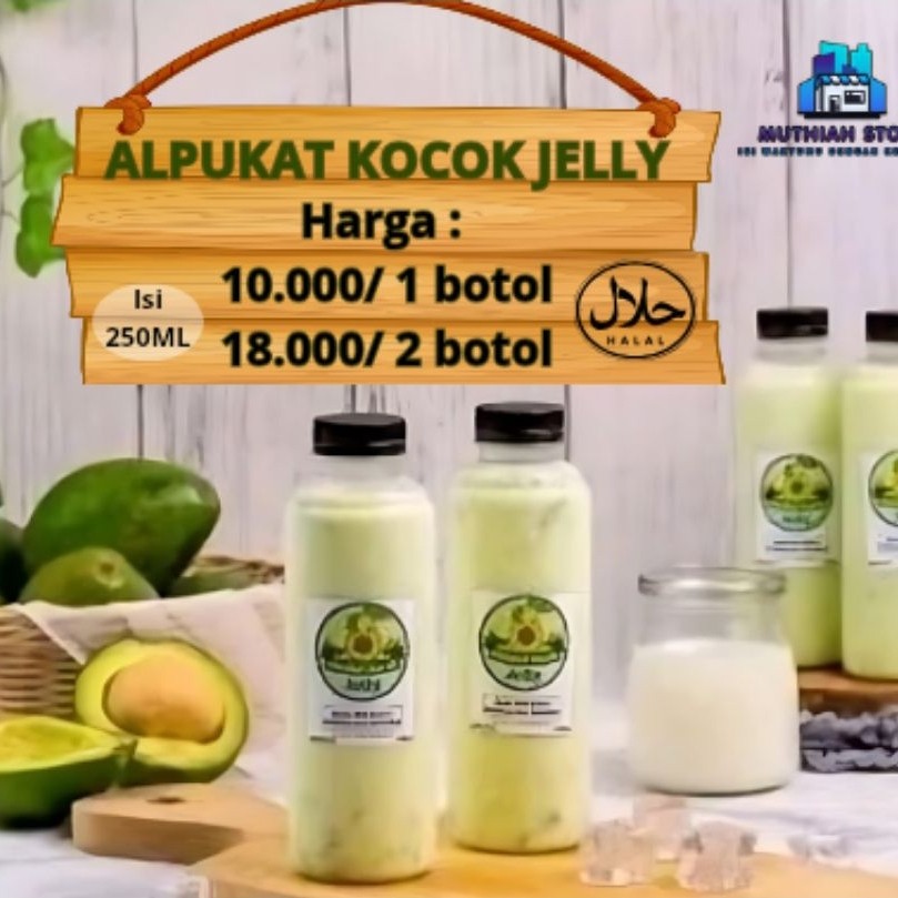 Alpukat Kocok Jelly