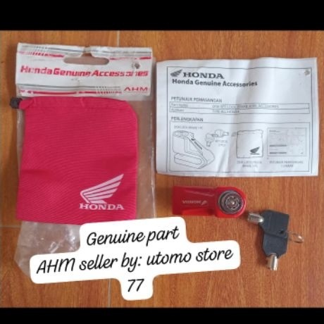 Gembok cakram honda