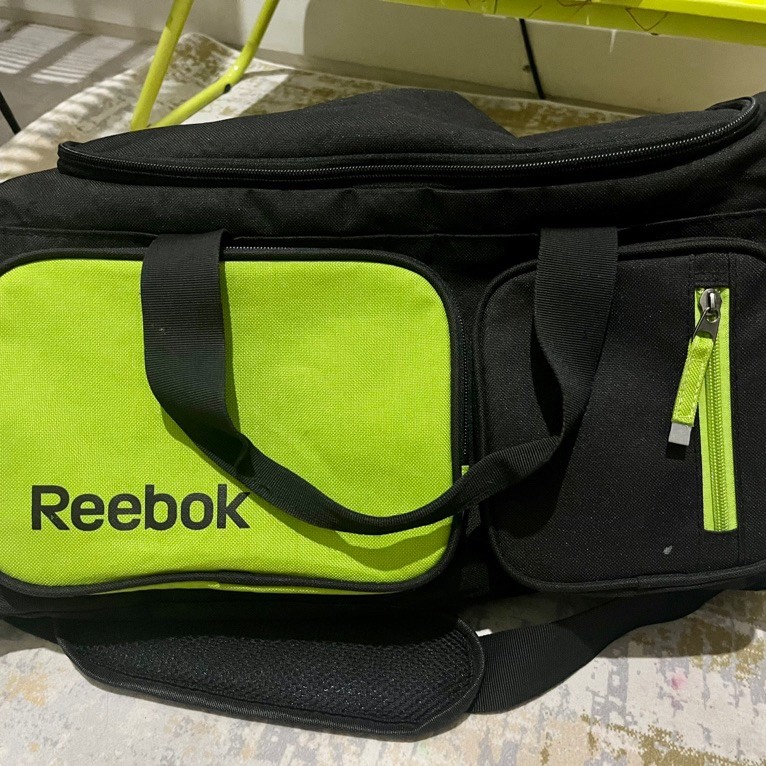 tas gym reebok duffle bag