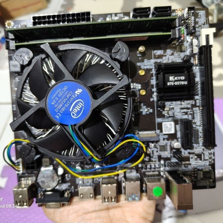 paket i5 2400 mobo b75m ram 12gb ddr3