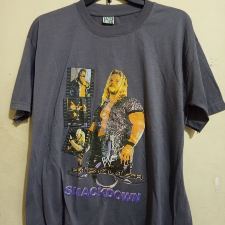 VINTAGE BOOTLEG WWF SMACKDOWN BACKLASH CHRIS "Y2J" JERICHO
