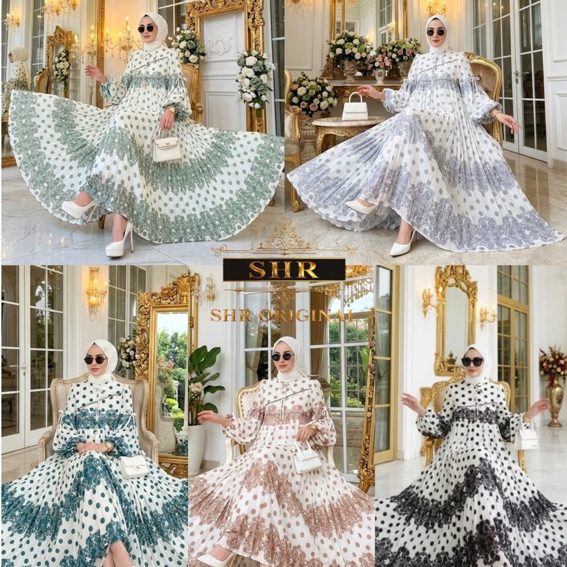 SHR GAMIS POLKADOT ORI BY SHR
