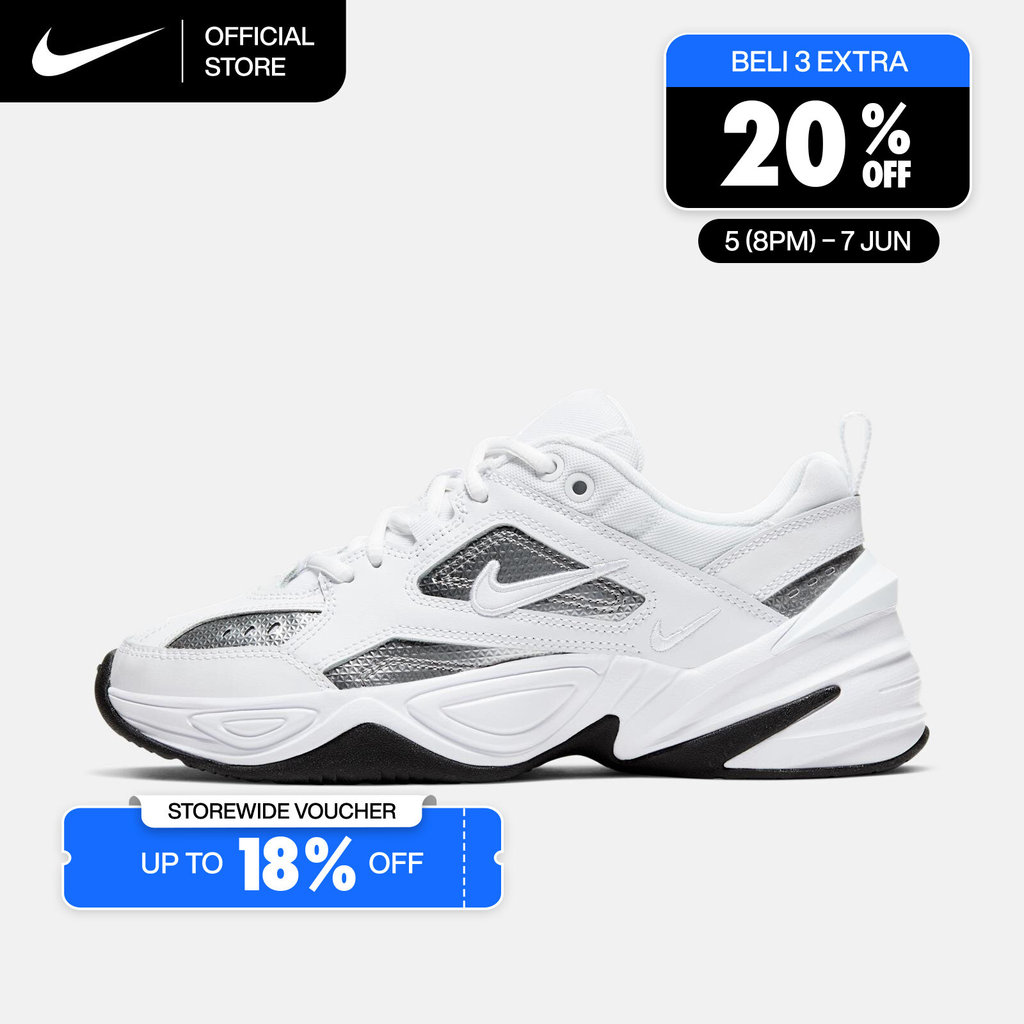 Nike Women's M2K Tekno Essential Shoes - White [CJ9583-100]