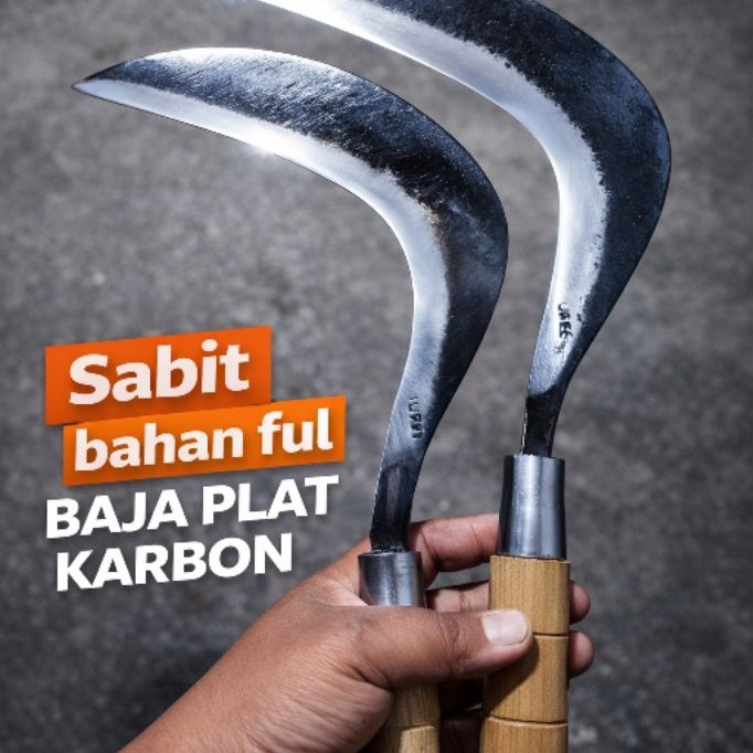 sabit rumput ukuran kecil/sedang bahan baja plat karbon