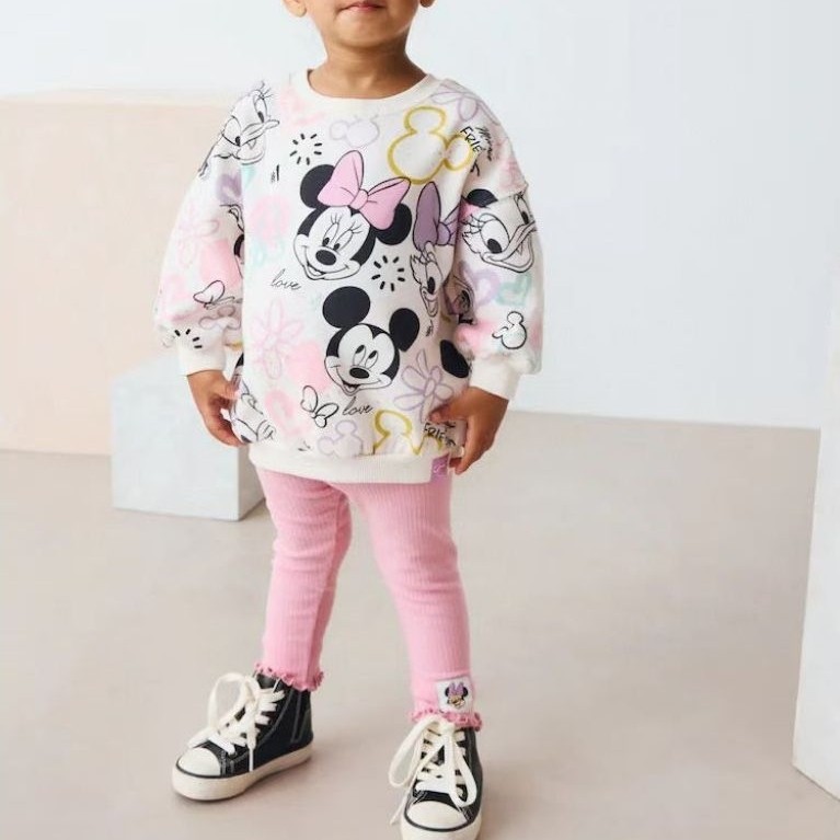 Kiabi - Set Sweater & Legging Minnie Colours bayi perempuan