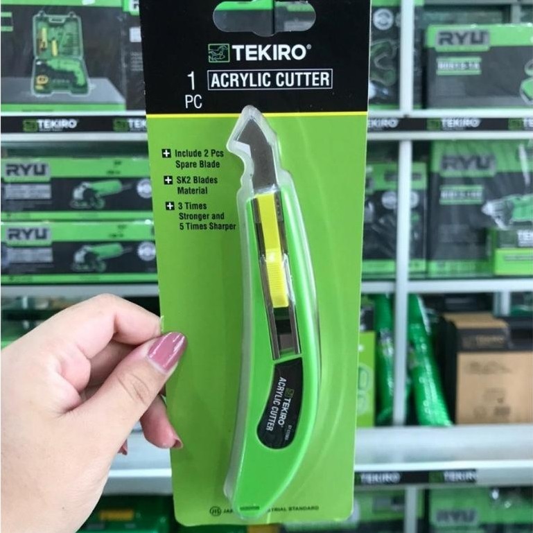 TEKIRO Pisau Cutter Acrylic Pemotong Cutting Akrilik HPL