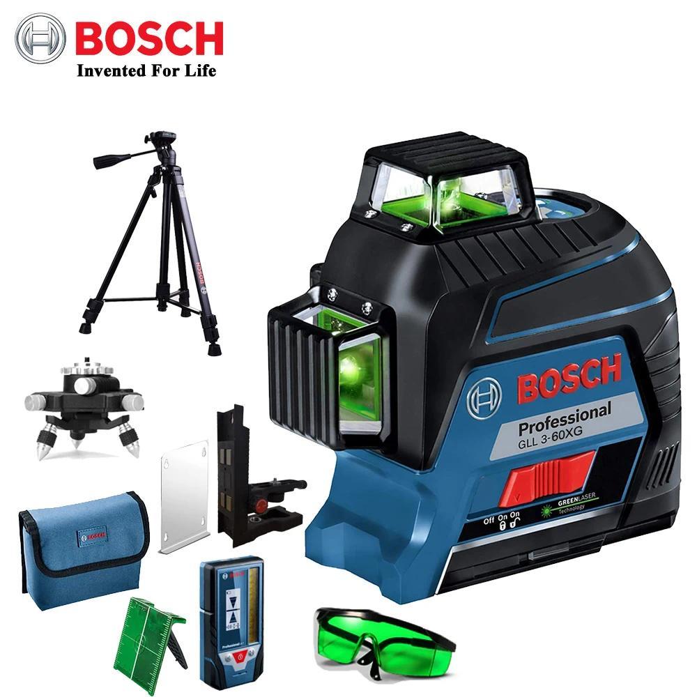Bosch Green Laser Level 12Lines 360 Laser Level GLL360XG Projection Marking Line For Home Decoration