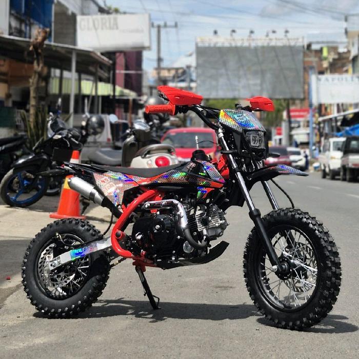 Motor Mini Trail MURA JACKLE 50cc Matic | Trail Anak Pemula | Ring 12/10 | Tinggi 83cm | Siap Pakai 