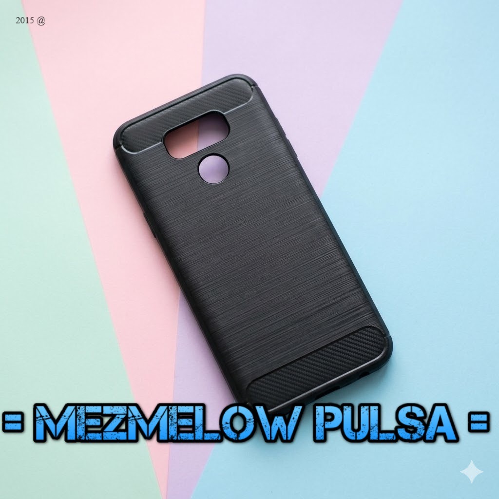 Casing Silicone Softcase Soft Case Case Fiber Carbon Caseng LG G6 / LG G6 PLUS
