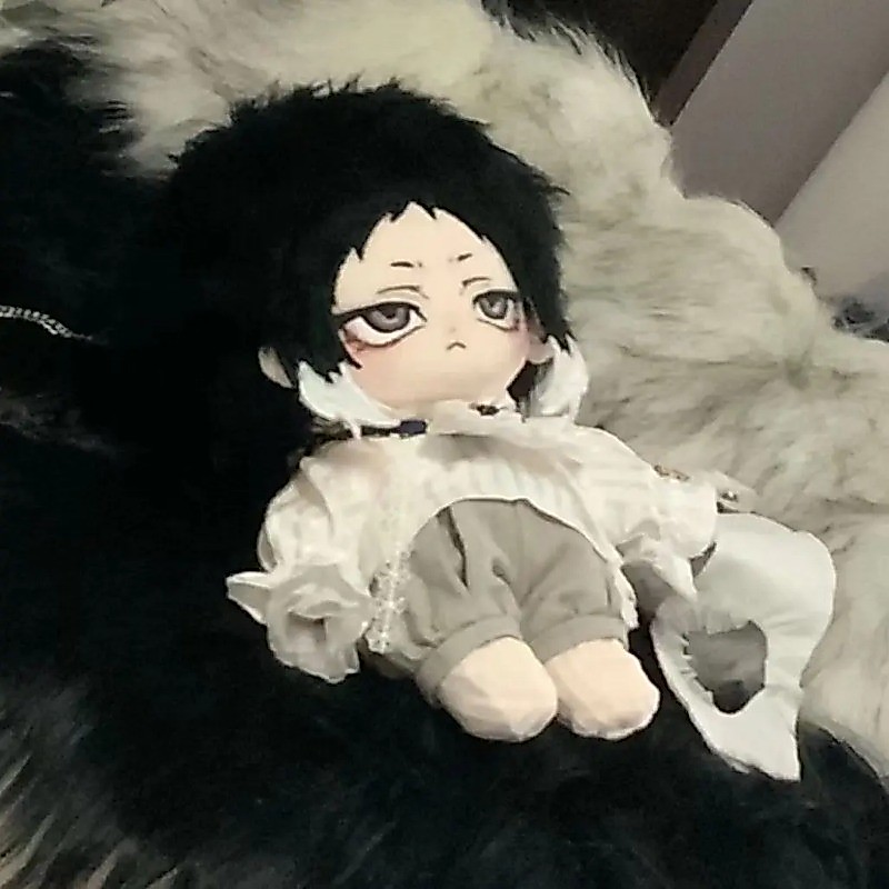 Anime Ryunosuke Akutagawa Attribute Kawaii Soft Plush Doll Body Dress Up Stuffed Toys Dolls Figures