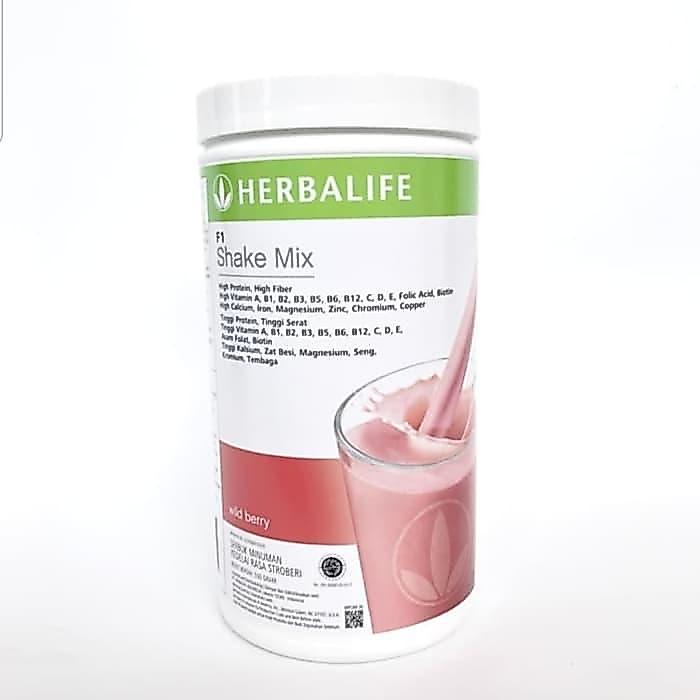 Herbalife Shake Semua Varian Rasa Original Barcode Dipotong New