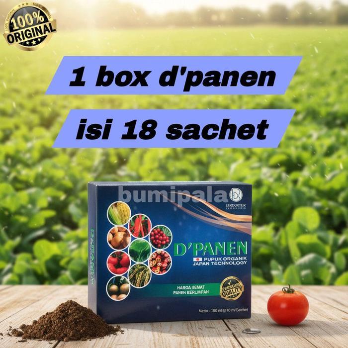 PROMO  [ ASLI ] Pupuk cair dpanen 1 box isi 18 sachet tanaman alpukat padi