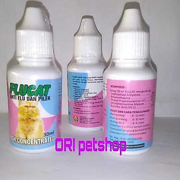 Youcat- Flucat Flu Cat Obat Kucing Batuk Pilek Flu