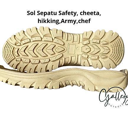 Sol Sepatu Safety Bahan Karet Alas Sepatu Cheeta King Alas Sepatu Safety