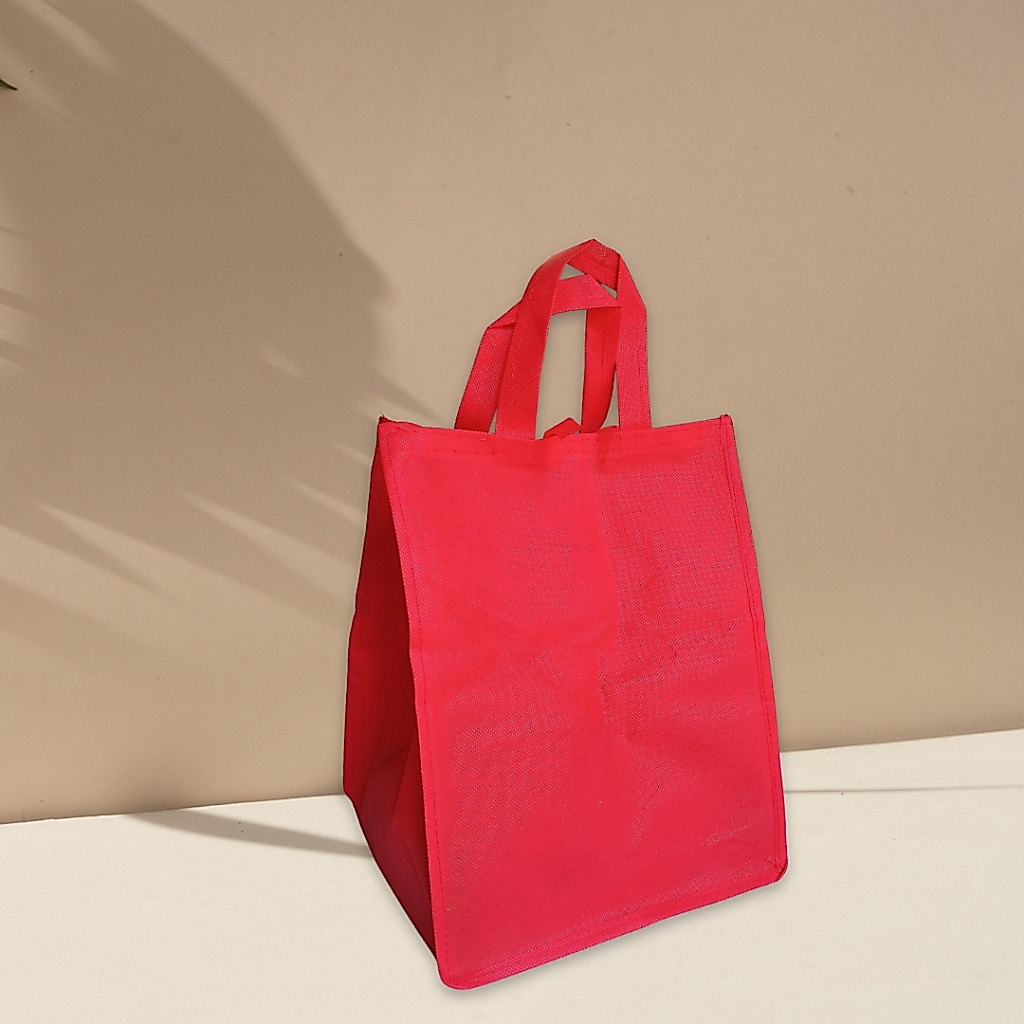 Tas spunbond polos ukuran 22 , tas spunbond jahit+tali 40gsm