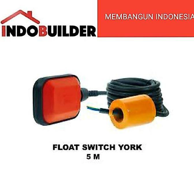Promo York Float Switch 5 Meter / Otomatis Pompa Celup Submersible Pump