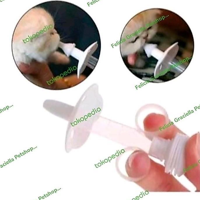 Pipet Dot susu baby anak bayi kucing anjing kelinci botol susu kecil
