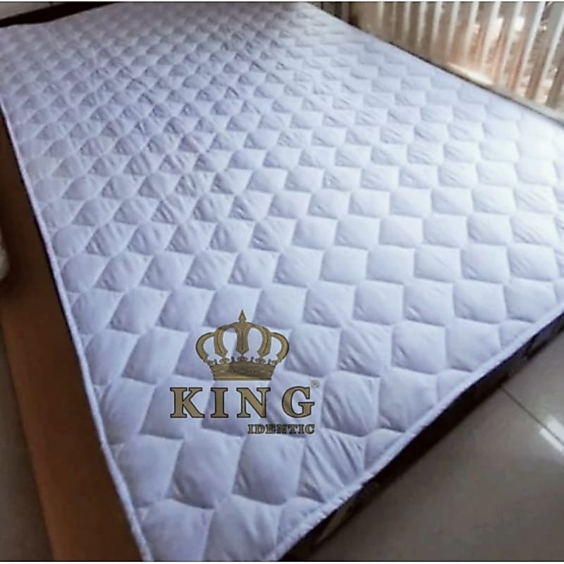 King Identic. Matras Protector Ukuran 90 / 100 / 120 / 140 / 160 / 180 / 200