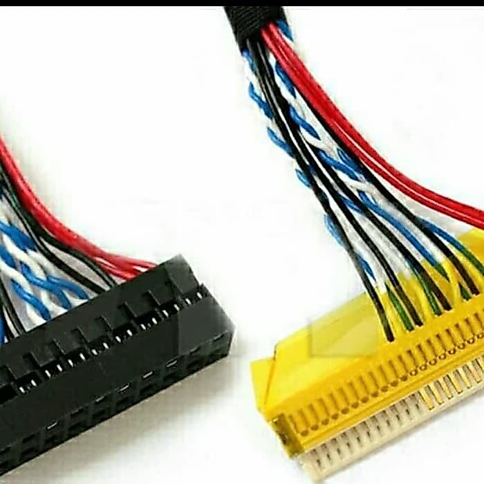 LVDS 30 pin FIX S6 30 PIN KABEL LVDS LAYAR  LCD LAPTOP 30 PIN