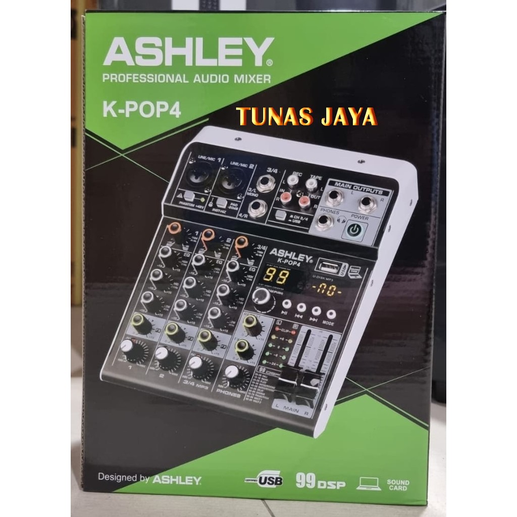 Mixer ASHLEY K-POP4 ORIGINAL MIXER ASHLEY K POP4 ASHLEY K POP 4 ASHLEY