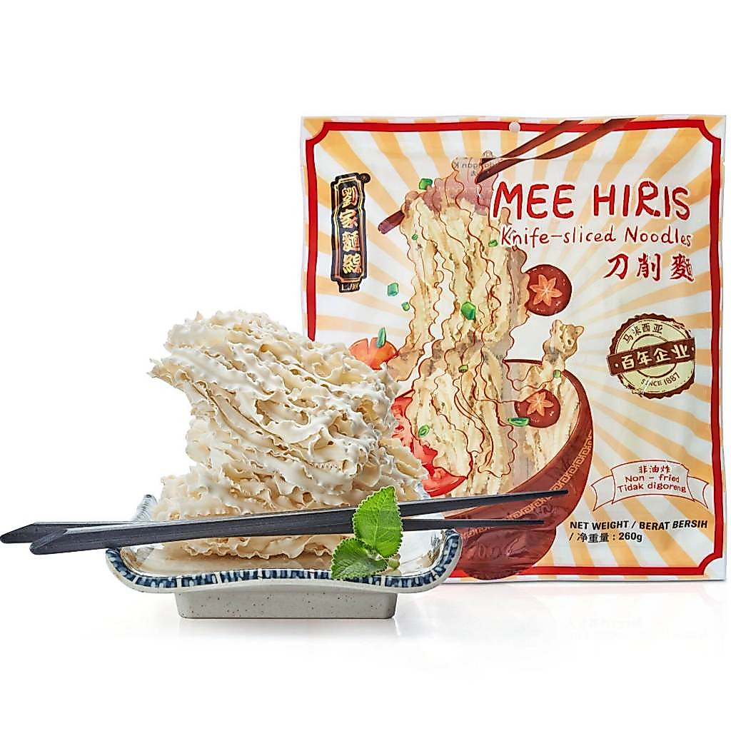 Non Fried Knife Sliced Noodle Mie Kering Tanpa Goreng Sliced Noodles Slice Noodle Mee Hiris