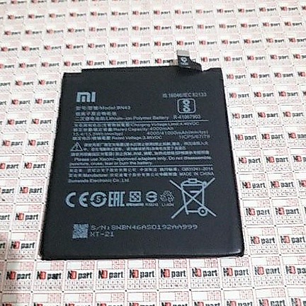 Baterai Xiaomi Redmi Note 4X/Baterai Xiaomi BN43