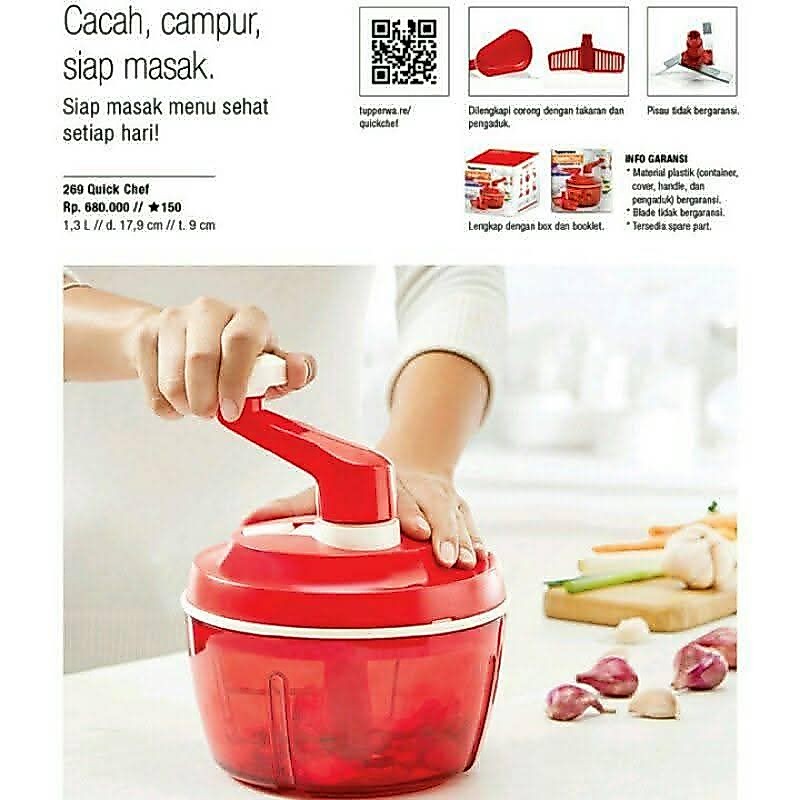 quick chef tupperware