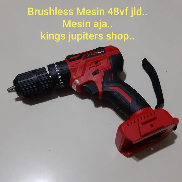 MESIN / CHARGER / BATRE aja ECER JLD BOR CORDLESS BRUSHLESS 13MM 48VOLT type 4810ps 48VF JLD corless