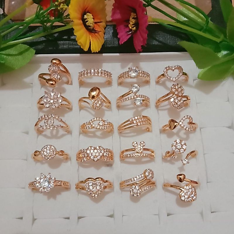 Grosir 12 pcs Random cincin dewasa xuping