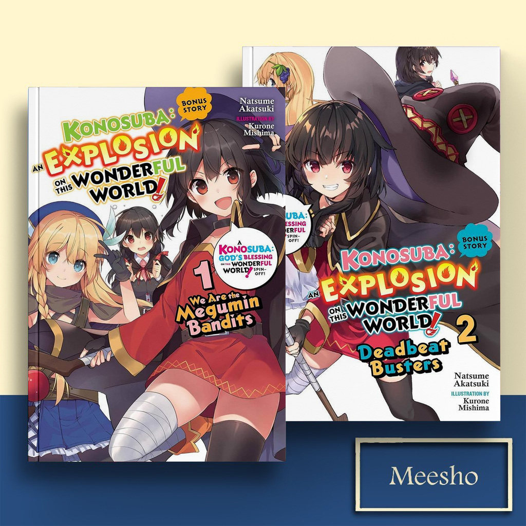 Konosuba: An Explosion on This Wonderful World Bonus Story, Vol. 1-2 ( Light Novel ) by Natsume Akat