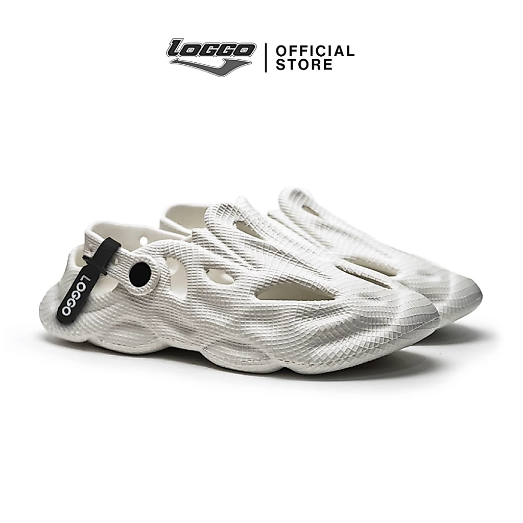 Loggo - Sandal Phylon Atlantis - Sandal Clog Full Phylon warna Putih