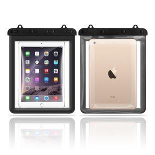 PROMO Waterproof Case IPAD TABLET / Sarung Tablet Anti Air Case - Hitam