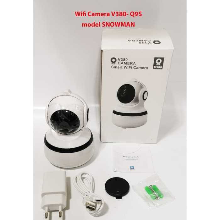 IP CAMERA CCTV Q9S SNOWMAN HD WIRELESS WIFI V380 - baby cam
