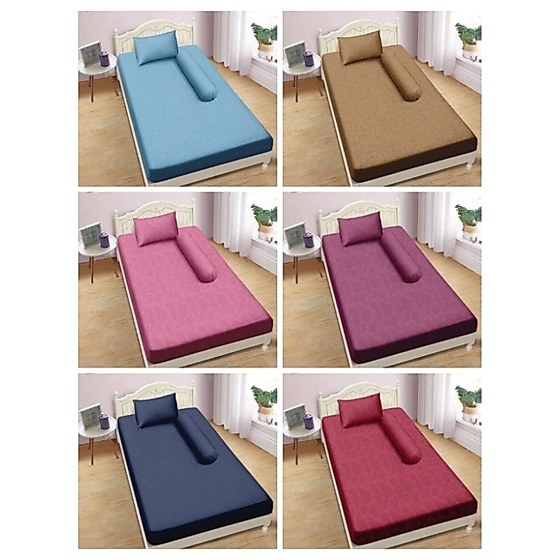 SPREI ALOHA POLOS EMBOSS 120X200CM (4 KAKI)