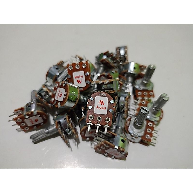 Potensio Stereo A-plus 50k / 100k.. Potensio Stereo - CT A-plus