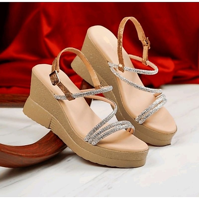 SANDAL WANITA WEDGES/SANDAL POLLUX KS17