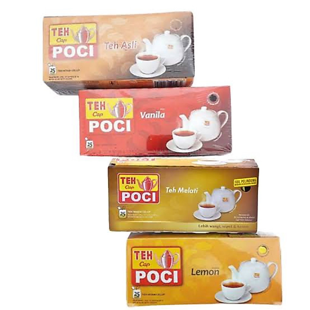teh poci lemon isi 25 - teh celup poci lemon - teh cap poci lemon
