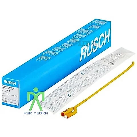Folley Catheter 2 Way Rusch Gold - 3 Way Rusch - Selang Kencing - Foley Kateter - Poley Catheter