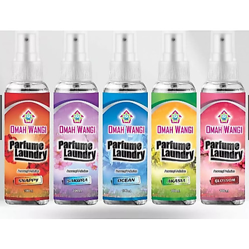 OMAH WANGI LAUNDRY 250ML AKASIA LAVINDA ARIZONA BLOOSOM CATELYA VICTORIA AQUA BACCARAT FRESH OCEAN S