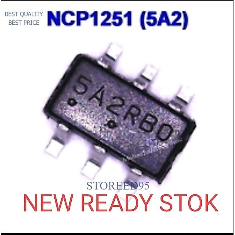 NCP1251 NCP1251BSN65T1G 5A2 5AA PWM  SOT23 TSOP-6