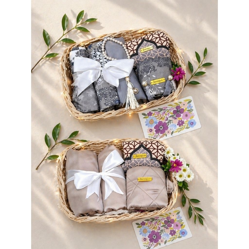 Ready Instant Hampers Mukena Kado perpisahan Guru Kado Guru Wisuda Unik Set Mukena Lengkap