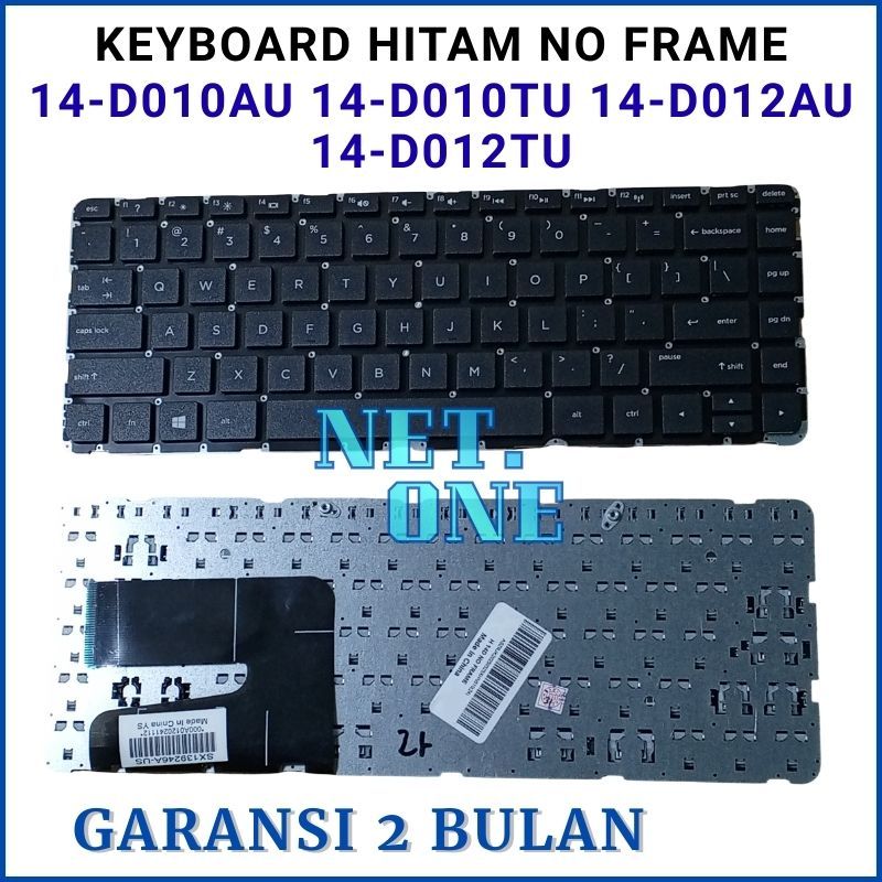 Keyboard For HP Pavilion 14-D010AU 14-D010TU 14-D012AU 14-D012TU -NETONE