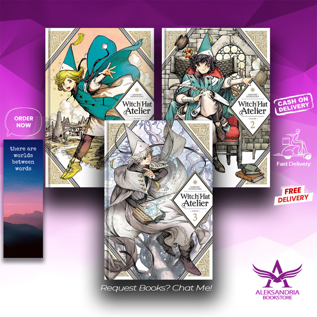 Witch Hat Atelier (Komik / Manga) By Kamome Shirahama (English)