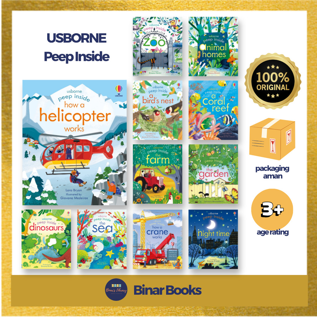 [USBORNE ORI] Peep Inside Series