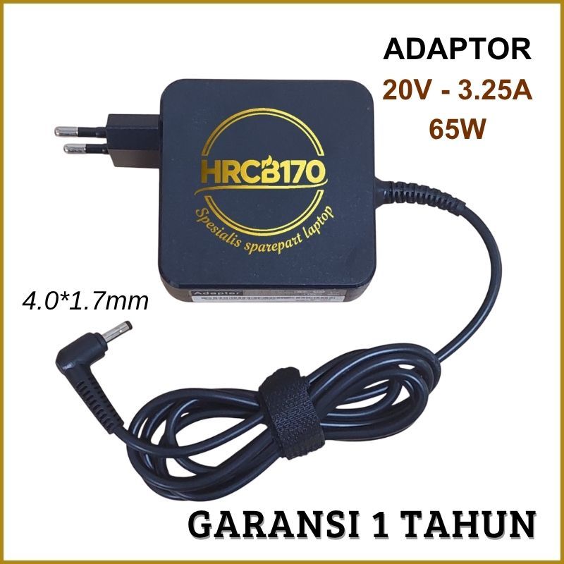 Adaptor Charger Compatible For Laptop V145 V145-14AST S145-14IWL V145-15AST 65W -HRCB