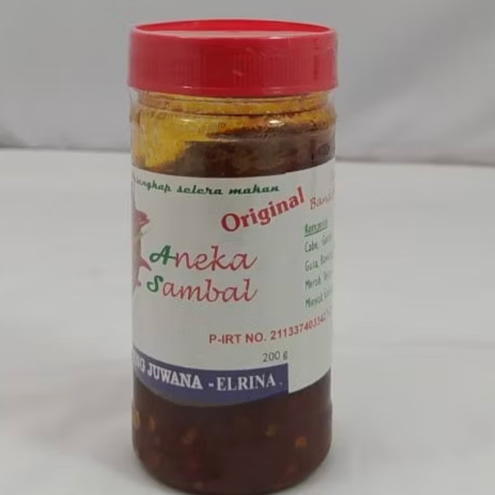 Sambal original Bandeng Juwana Elrina